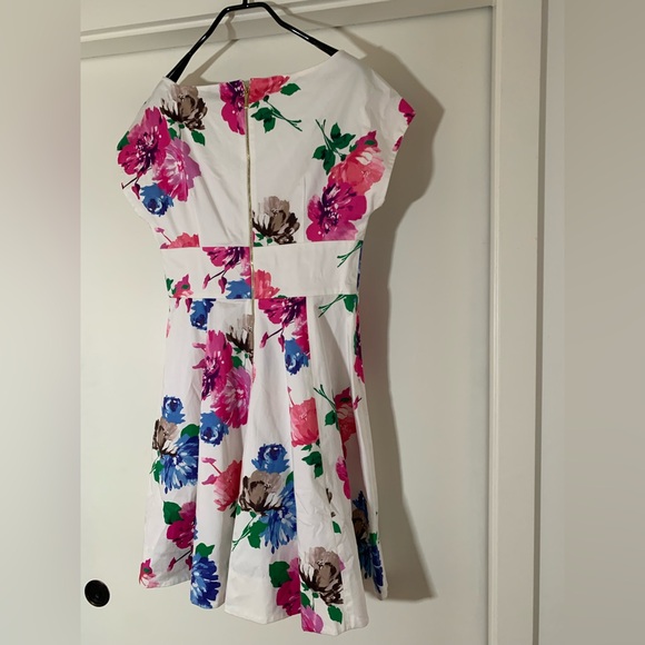 Kate Spade New York Jess in Full Bloom Floral Dress Swing Party Size 12 Flowers - Picture 11 of 12